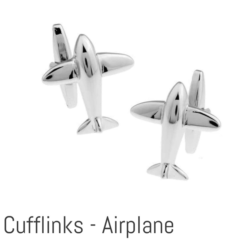 Airplane Cuff Links